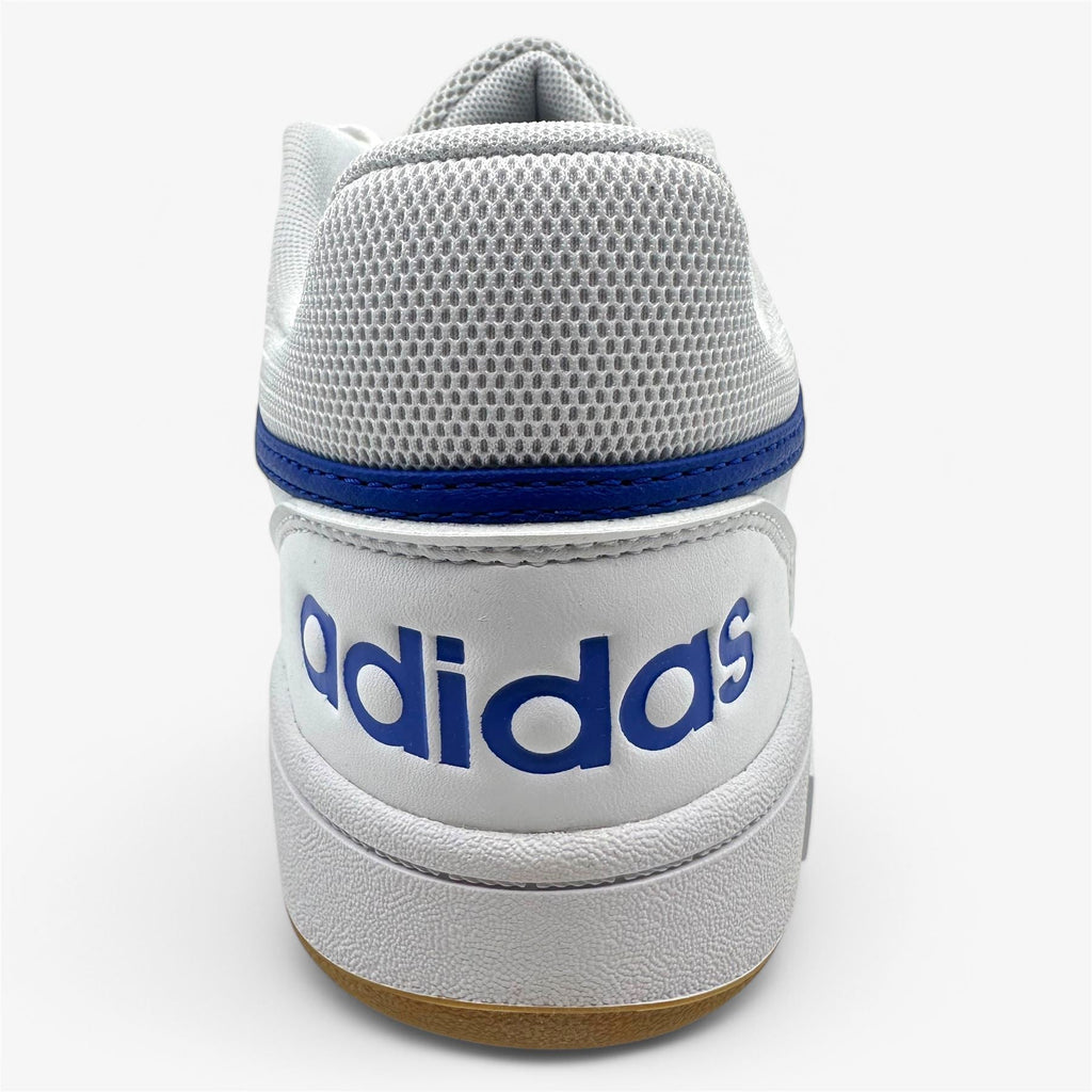 Adidas Hoops 3.0 Cloud White Royal Blue Mens Athletic Sneaker (GY5435)