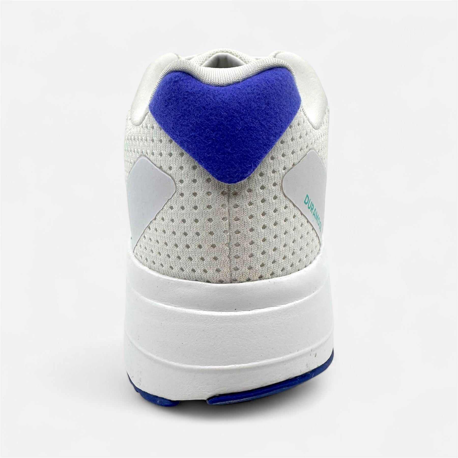 Adidas Duramo SL Cloud White Lucid Blue Flash Aqua Mens Athletic Sneaker (IF9481)