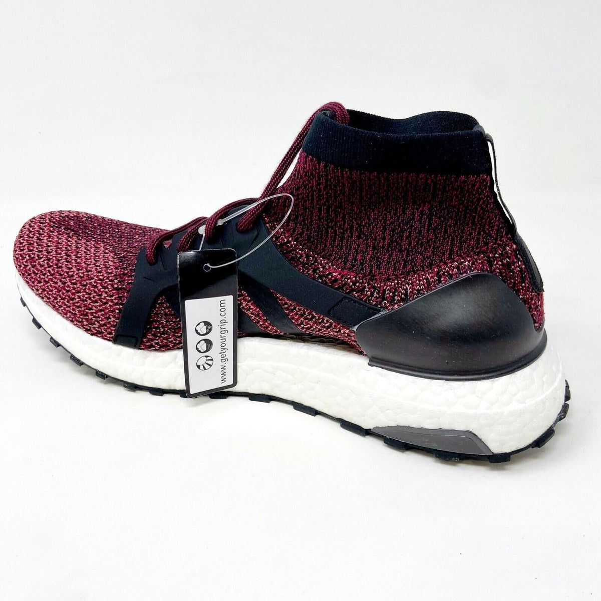 Adidas UltraBoost x All Terrain Mid Ruby Red Womens Running Sneakers BY1678