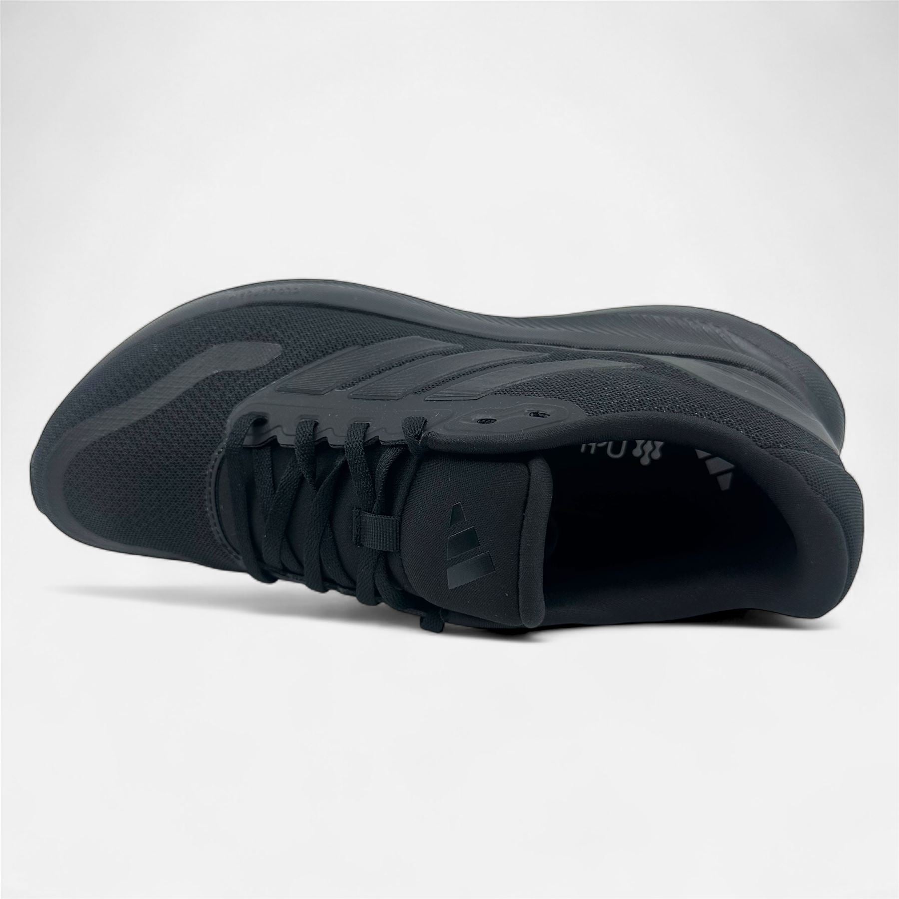 Adidas Runfalcon 5 Triple Black Womens Athletic Sneaker (IE8828)