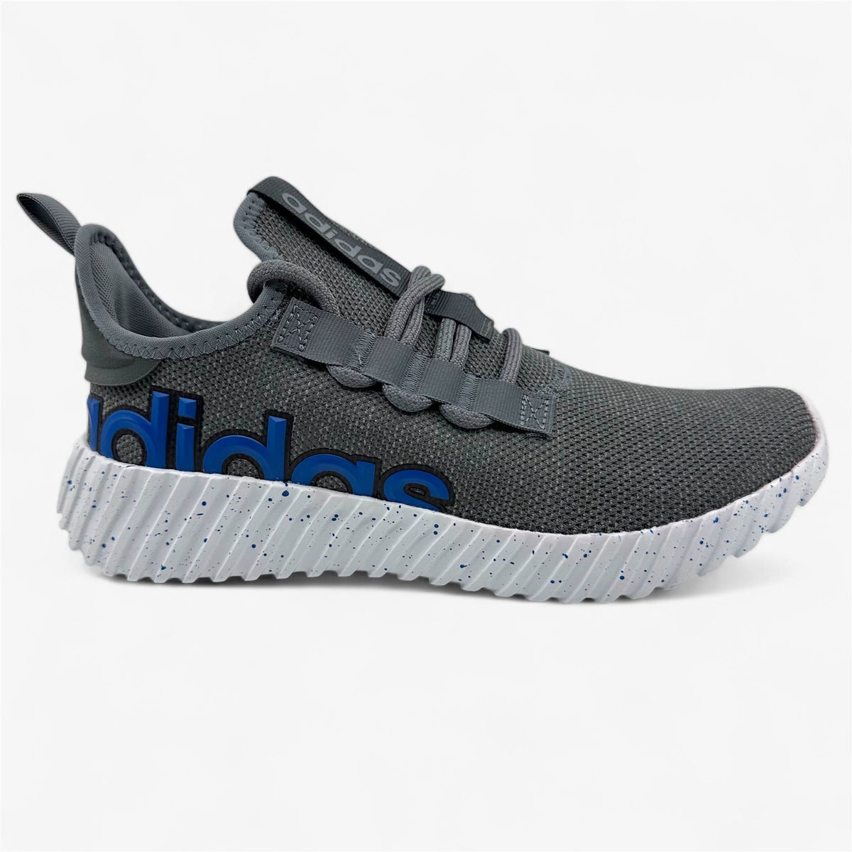 Adidas Kaptir 3.0 Grey Bright Royal Blue  Mens Athletic Sneaker (IF7315)