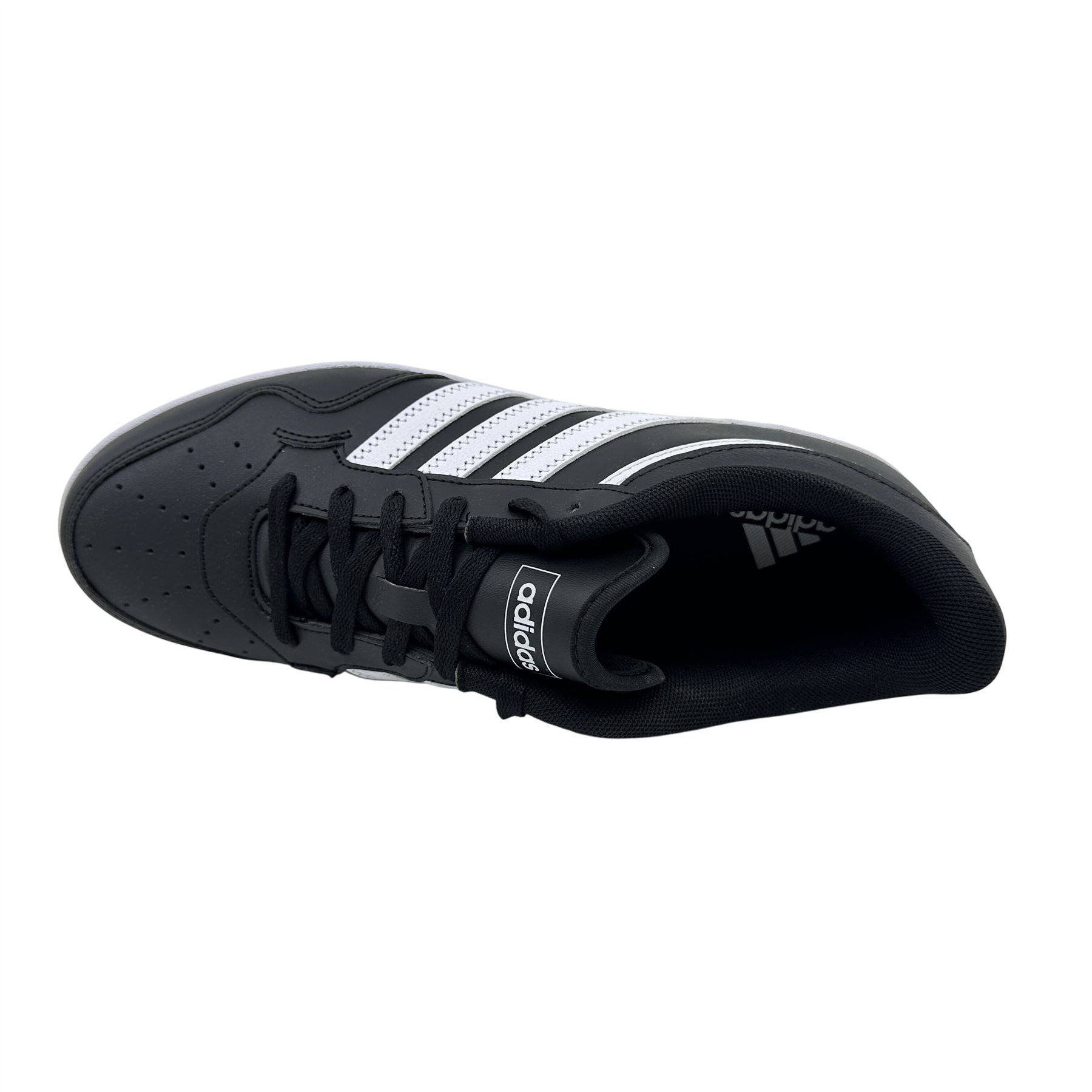 Adidas Hoops 4.0 Core Black Cloud White Mens Athletic Sneaker (JQ9988)