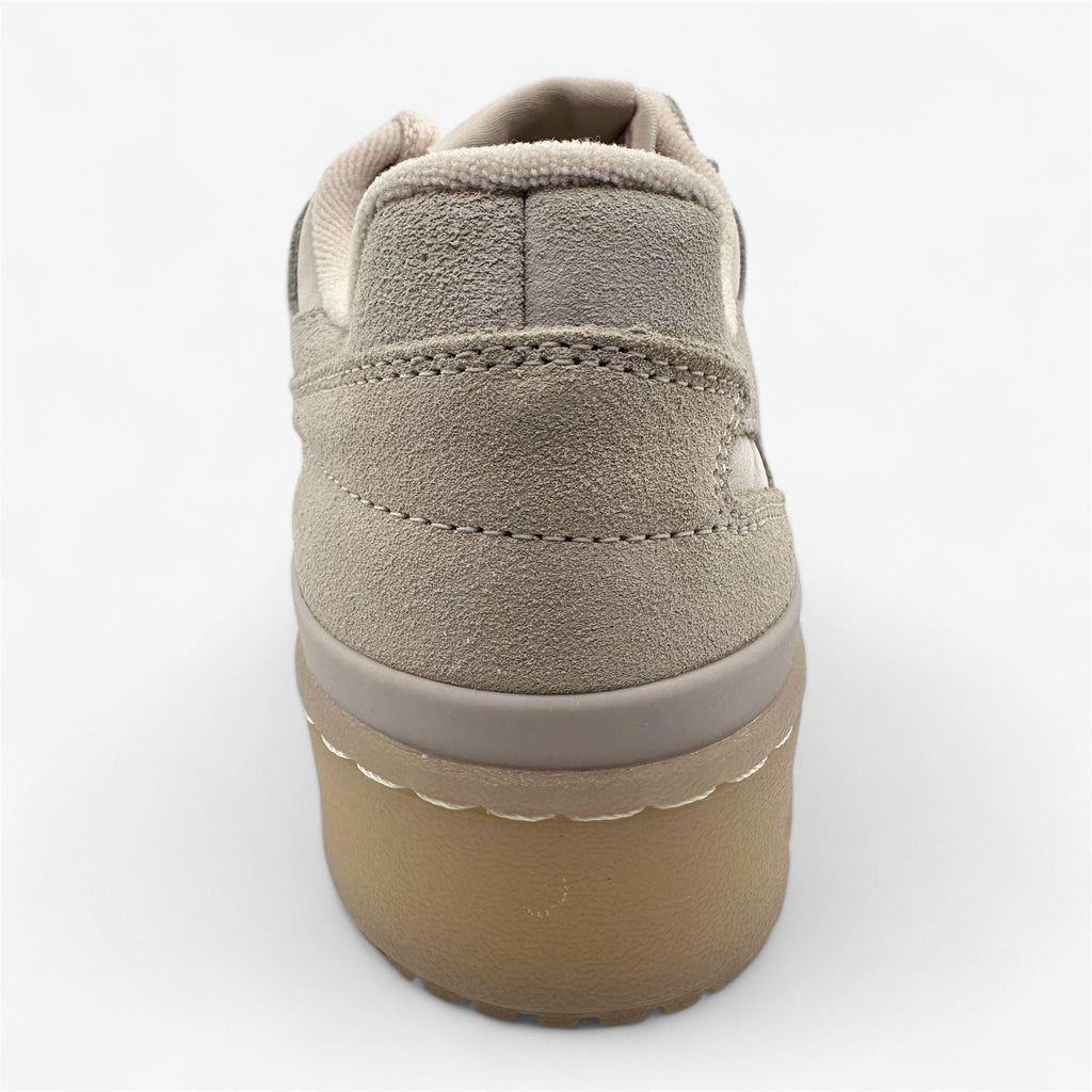Adidas Forum Bold Stripes Putty Mauve Cream White Womens Athletic Sneaker (IF7222)