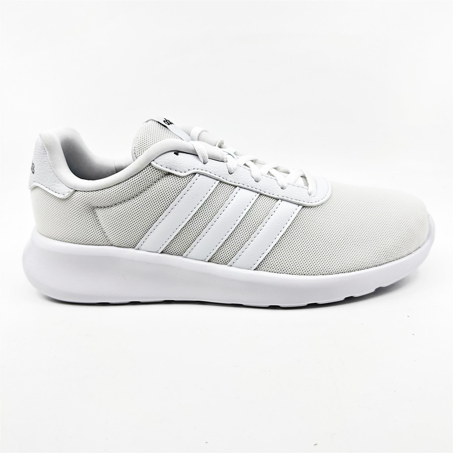 Adidas Lite Racer 3.0 Cloud White Womens Athletic Sneakers (GW7955)