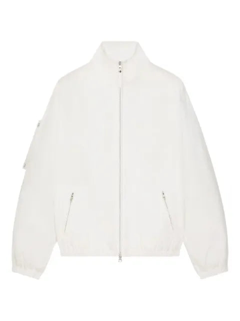 Courrèges zippered cropped jacket