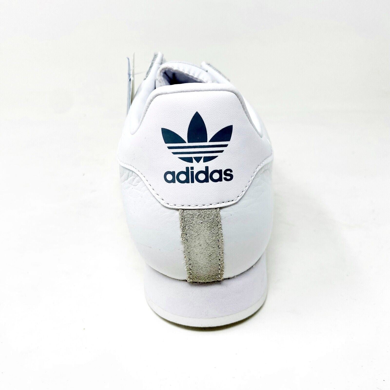 Adidas Originals Samoa Leather White Gray Mens Retro Leather Sneakers 133759