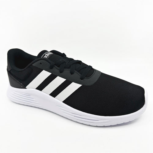 Adidas Lite Racer 2.0 Core Black Core White Mens Athletic Sneakers (EG3283)