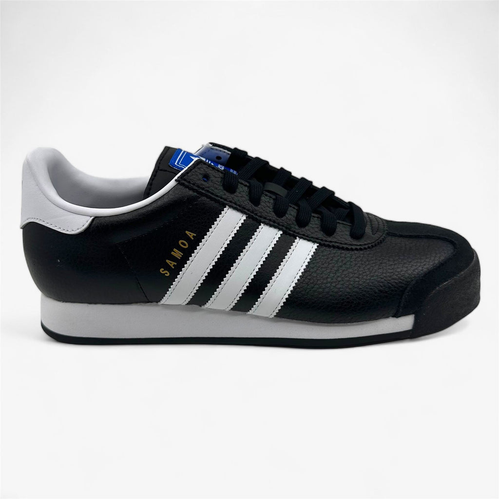 Adidas Samoa Core Black White Mens Athletic Sneaker (019351)