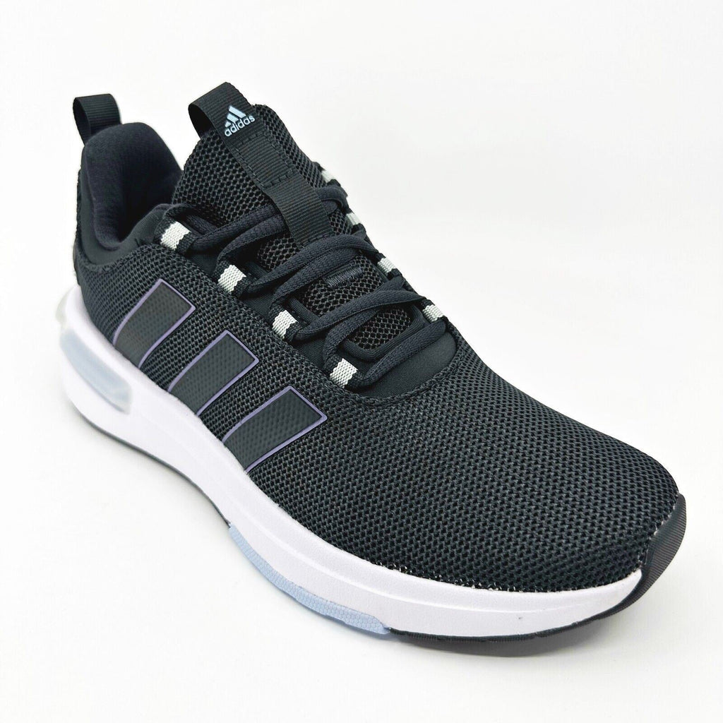 Adidas Racer TR23 Black White Blue Womens Running Shoes IG7343