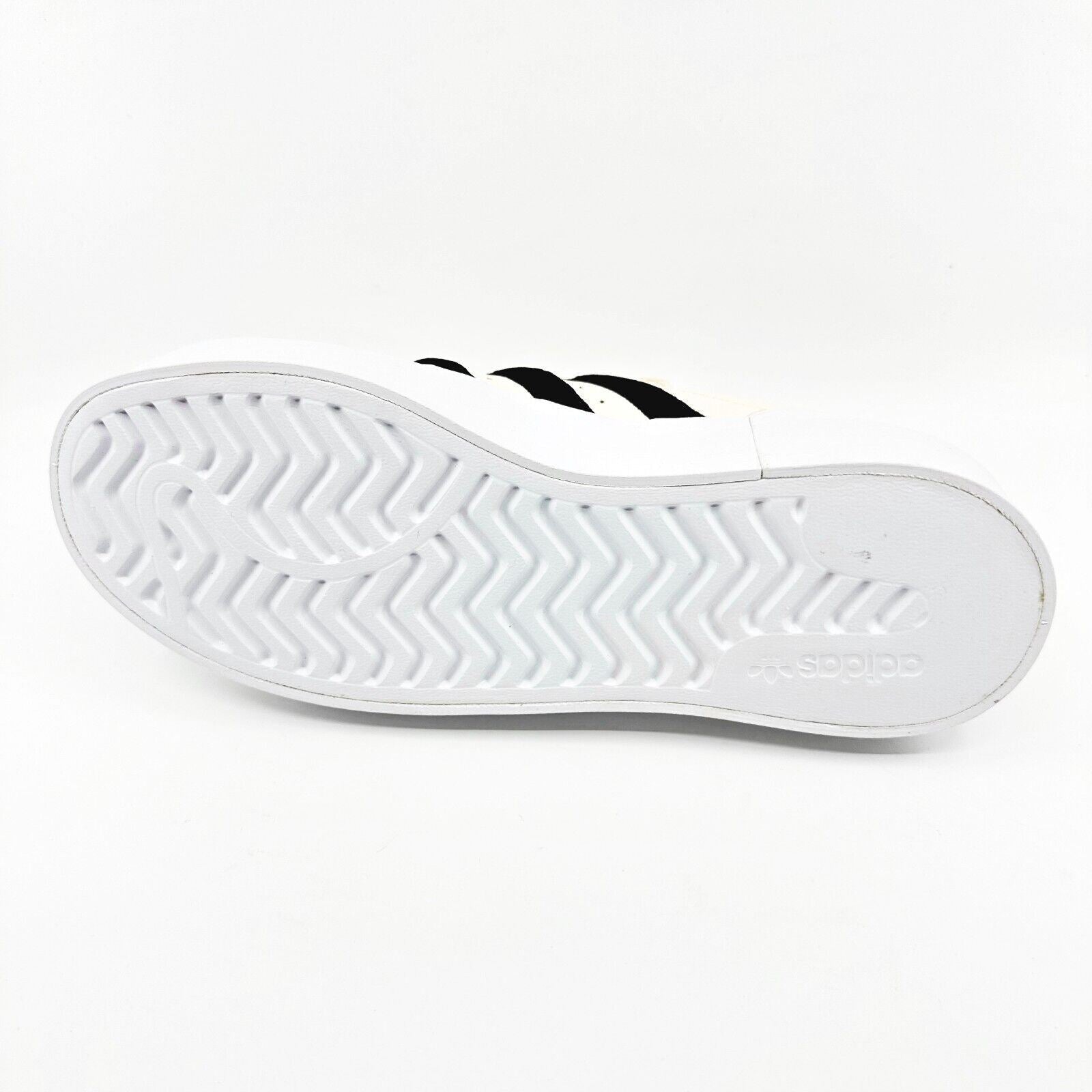 Adidas Originals Superstar Bonega Ivory Womens Platform Sneakers IF4827