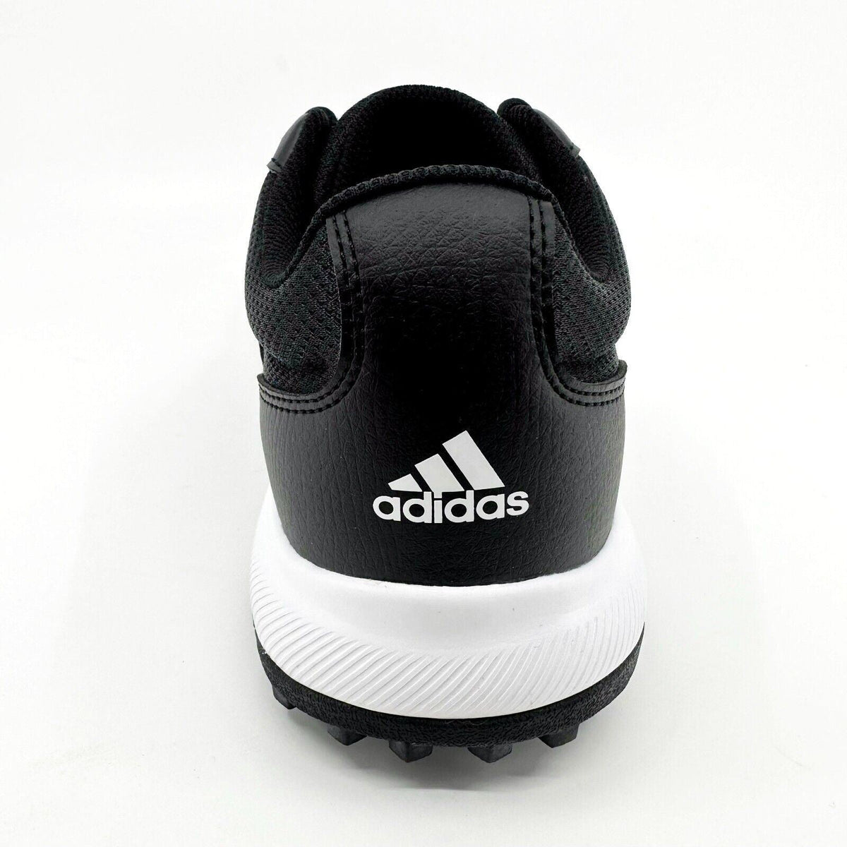 Adidas Tech Response 2.0 Black White Mens Rubber Spike Golf Shoes EE9122