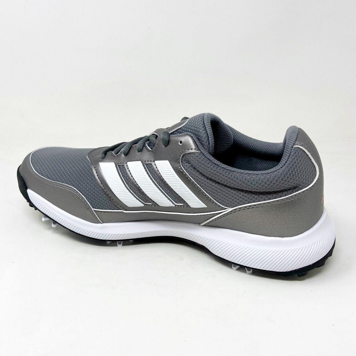 Adidas Tech Response 2.0 Iron White Scarlet Mens Wide Width Golf Shoes EE9420