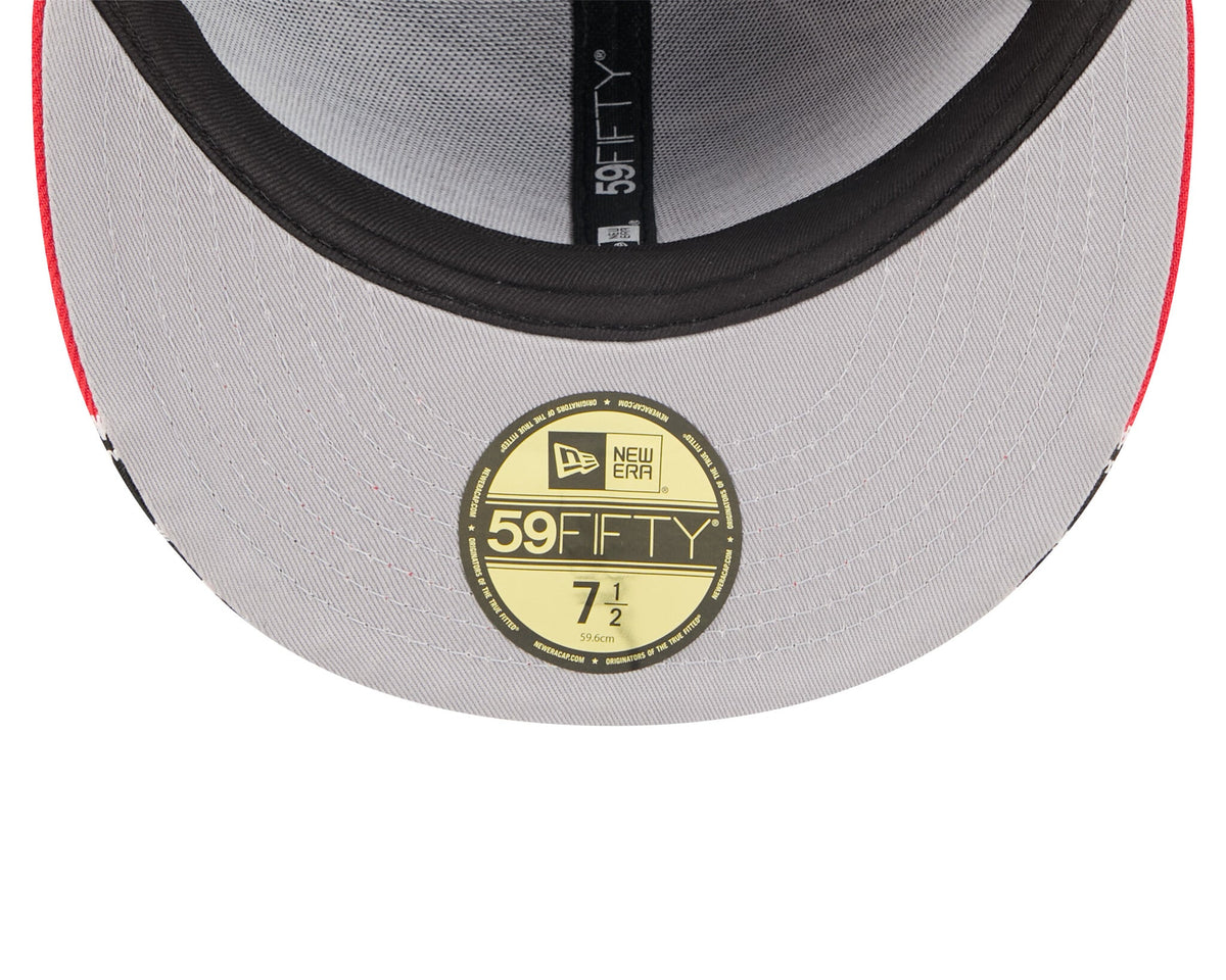 New Era 5950 Chicago Bulls Break Fitted Hat