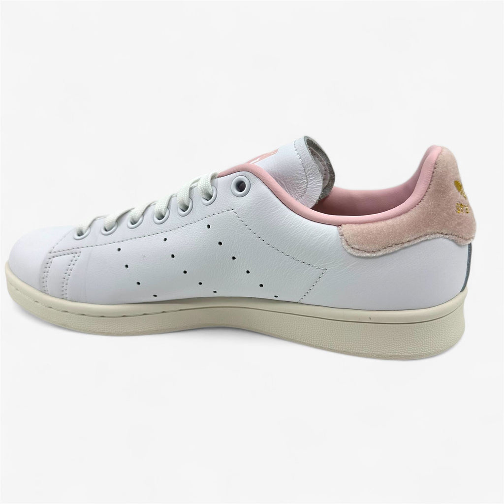 Adidas Stan Smith Cloud White Gold Pink Womens Athletic Sneaker (IF7002)