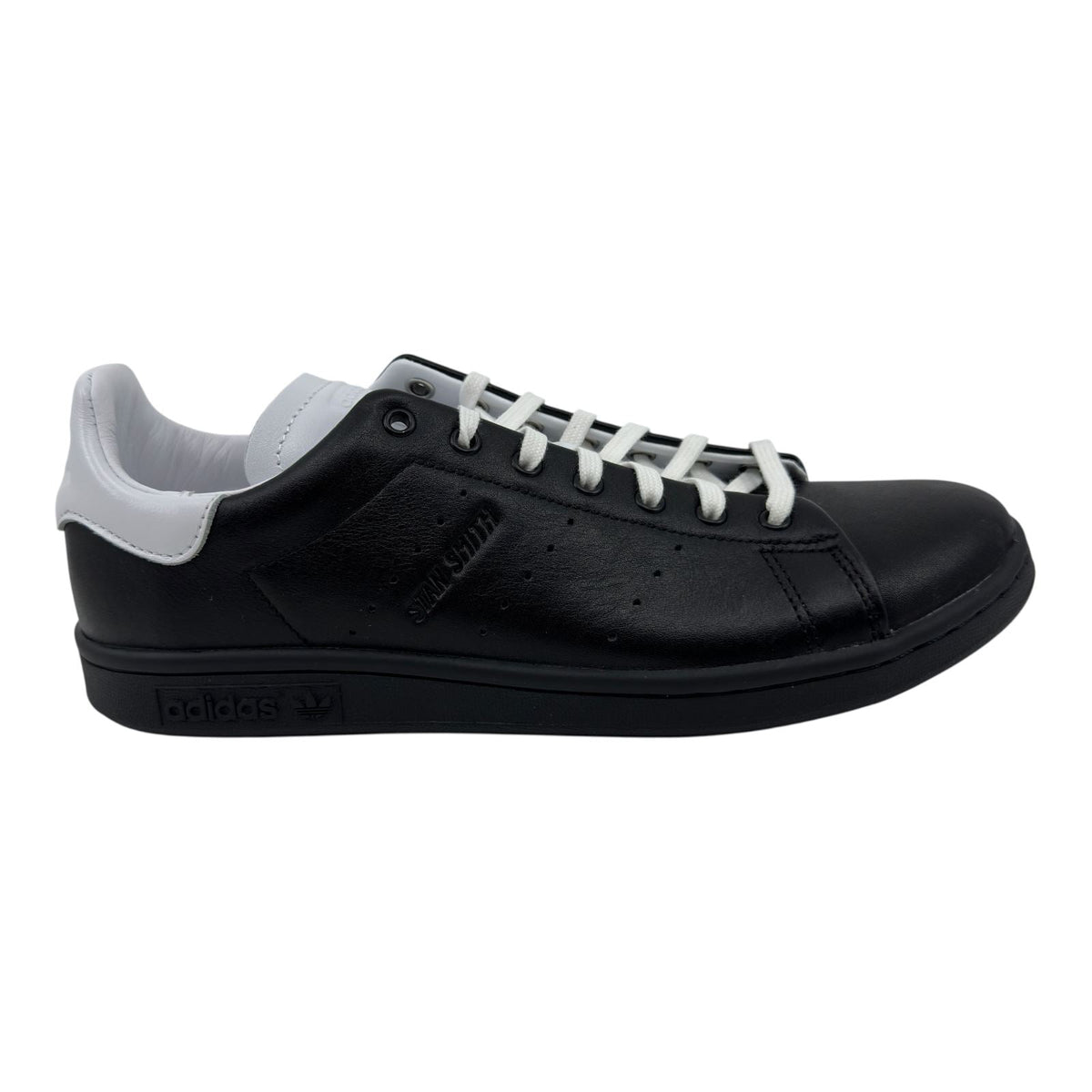 Adidas Stan Smith Lux Core Black Cloud White Mens Athletic Sneaker (JH9719)