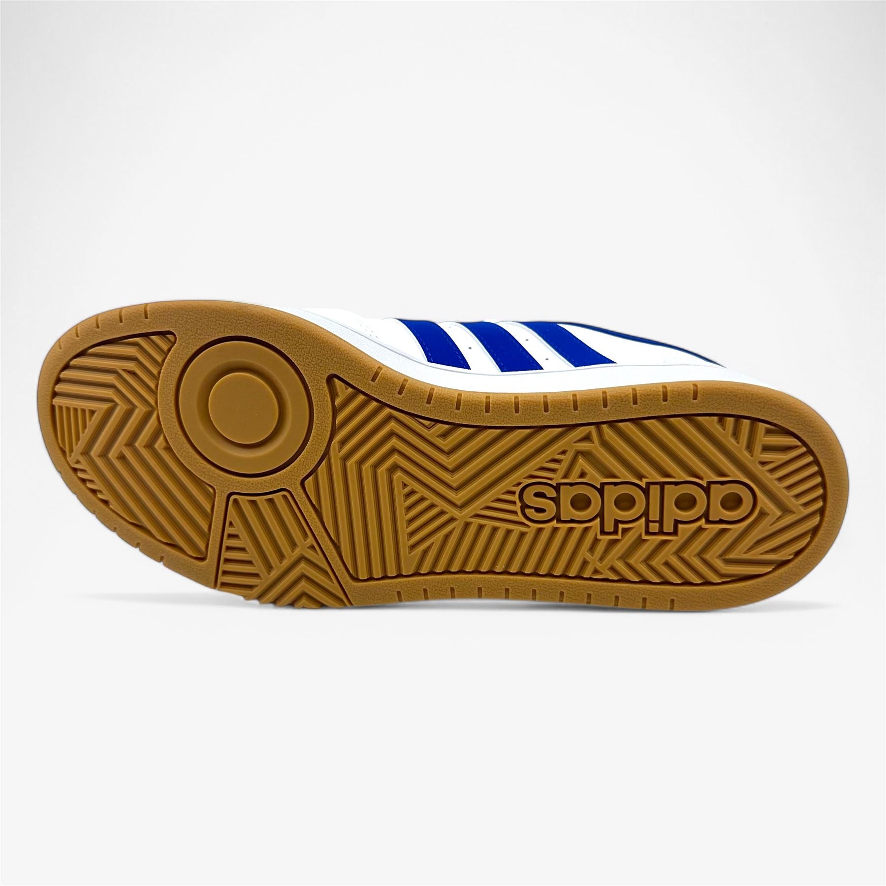 Adidas Hoops 3.0 Cloud White Royal Blue Mens Athletic Sneaker (GY5435)