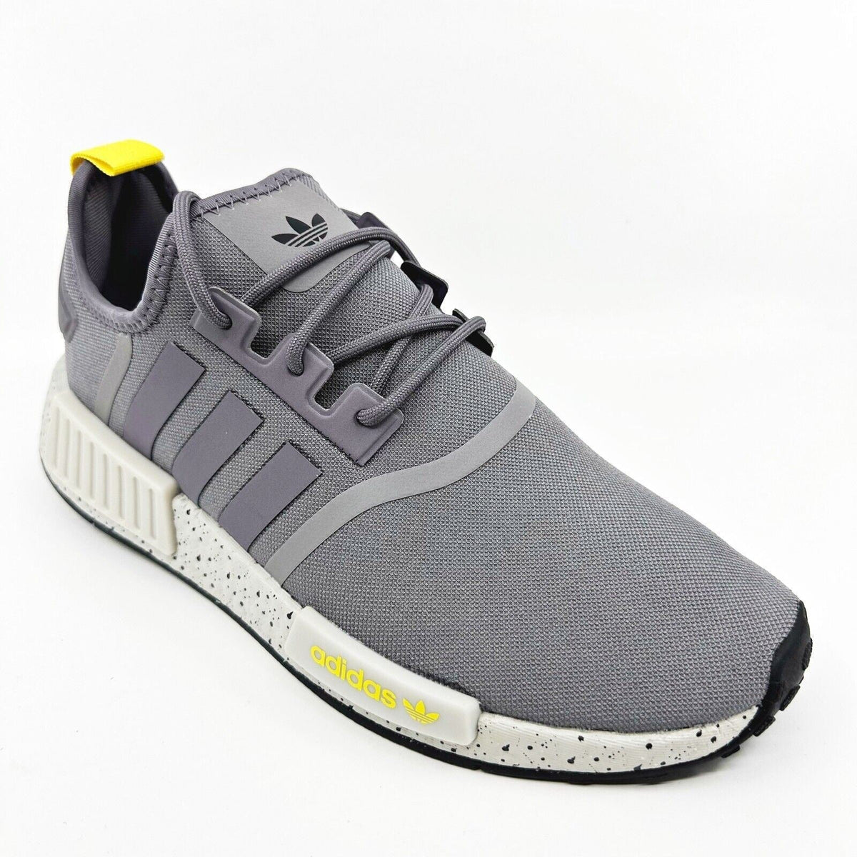 Adidas NMD R1 Trace Gray Speckle White Mens Sneakers GX9534