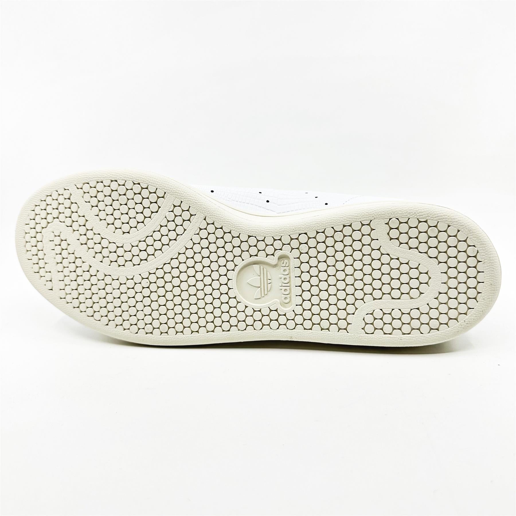 Adidas Stan Smith Cloud White Almost Yellow Womens Size 9.5 Athletic Sneakers (IE0464)