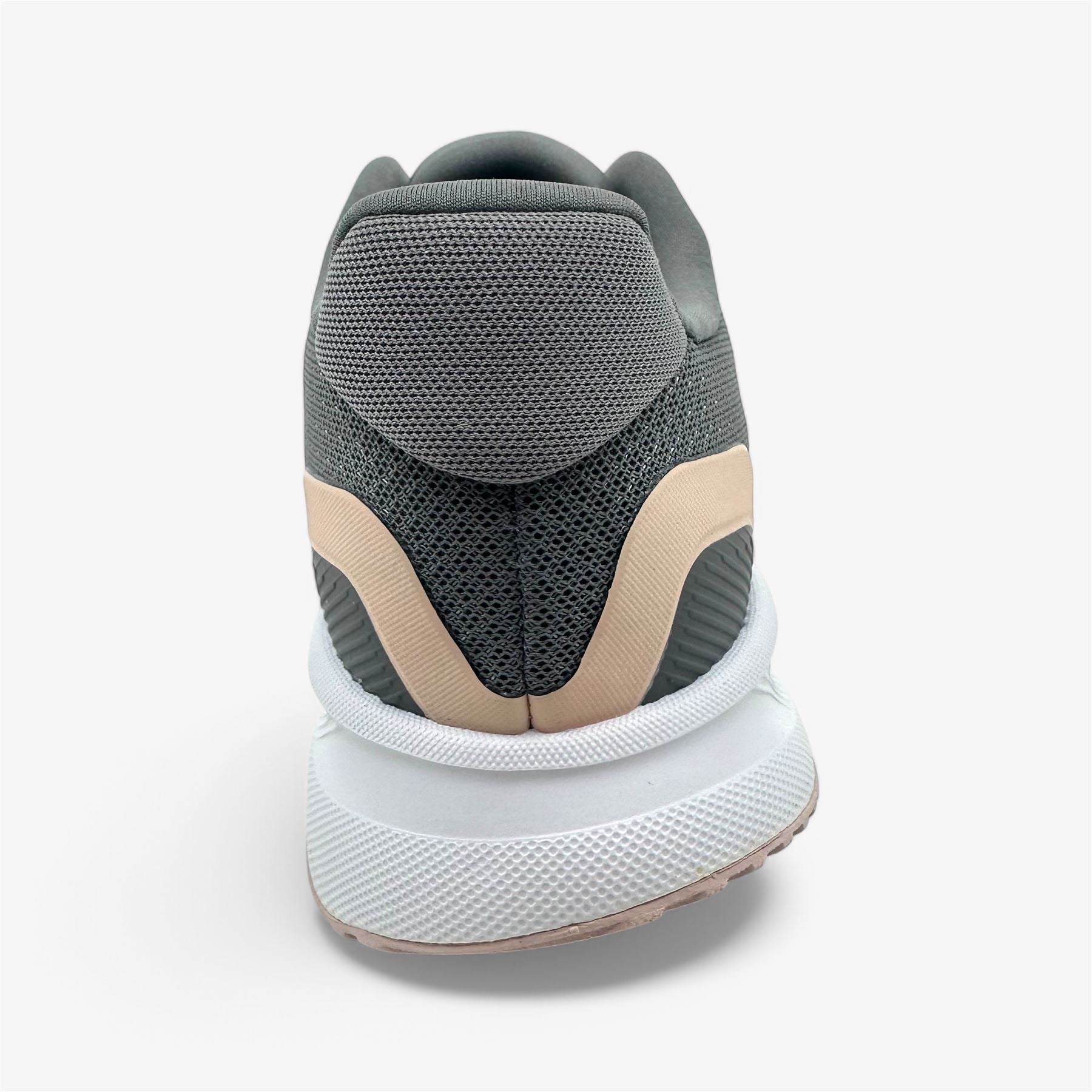 Adidas Runfalcon 5 Grey Sandy Pink White Womens Size 10 Athletic Sneaker (IE8823)