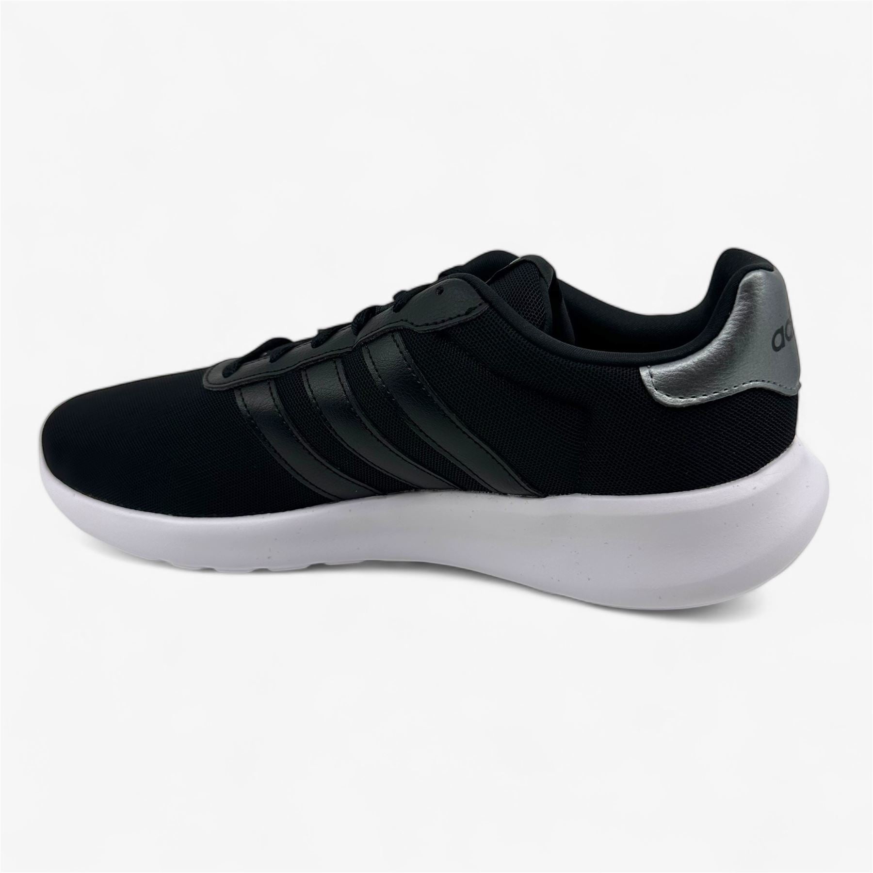 Adidas Lite Racer 3.0 Black White Womens Athletic Sneaker (GY0699)