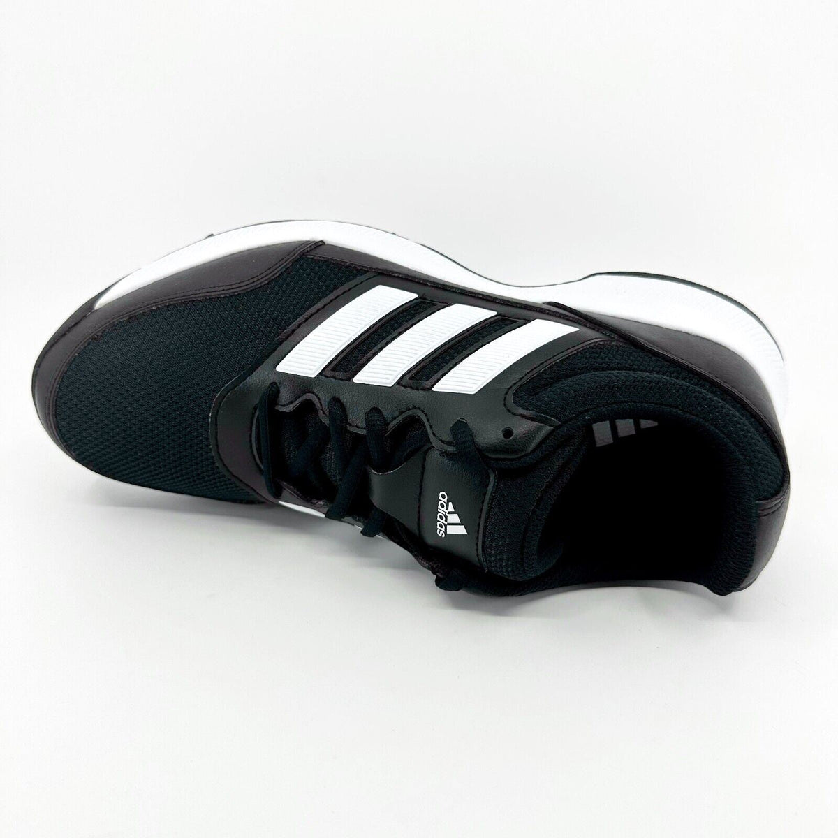 Adidas Tech Response 2.0 Black White Mens Rubber Spike Golf Shoes EE9122