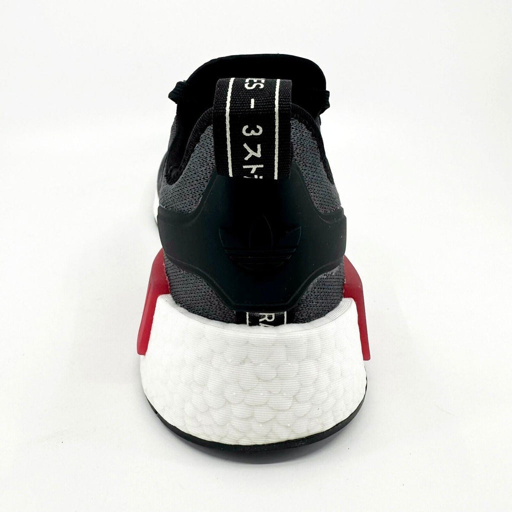 Adidas Originals NMD R1 Core Black Blue Red Mens Running Sneakers HQ4452