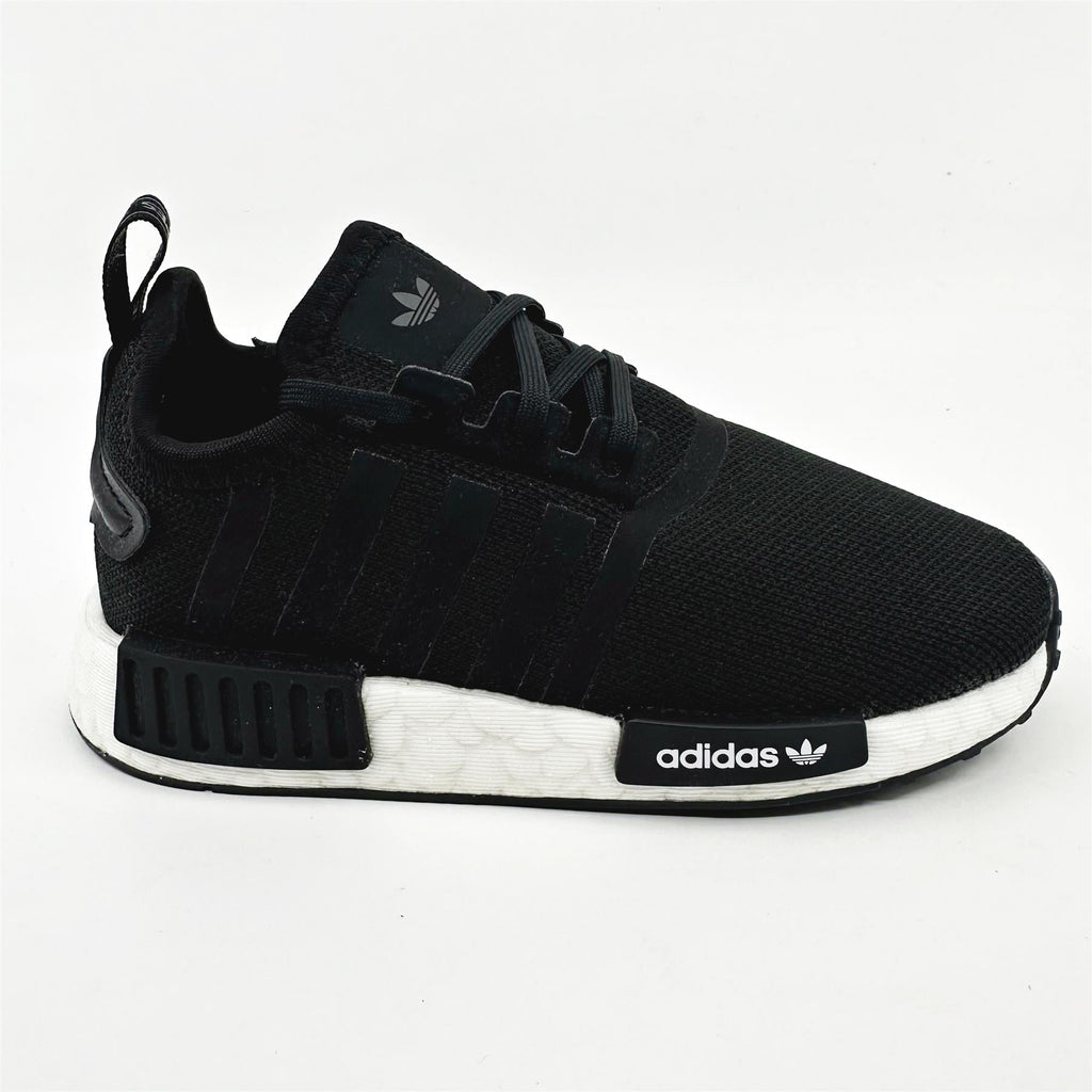 Adidas NMD R1 EL I Core Black White Toddler Athletic Sneaker H02345