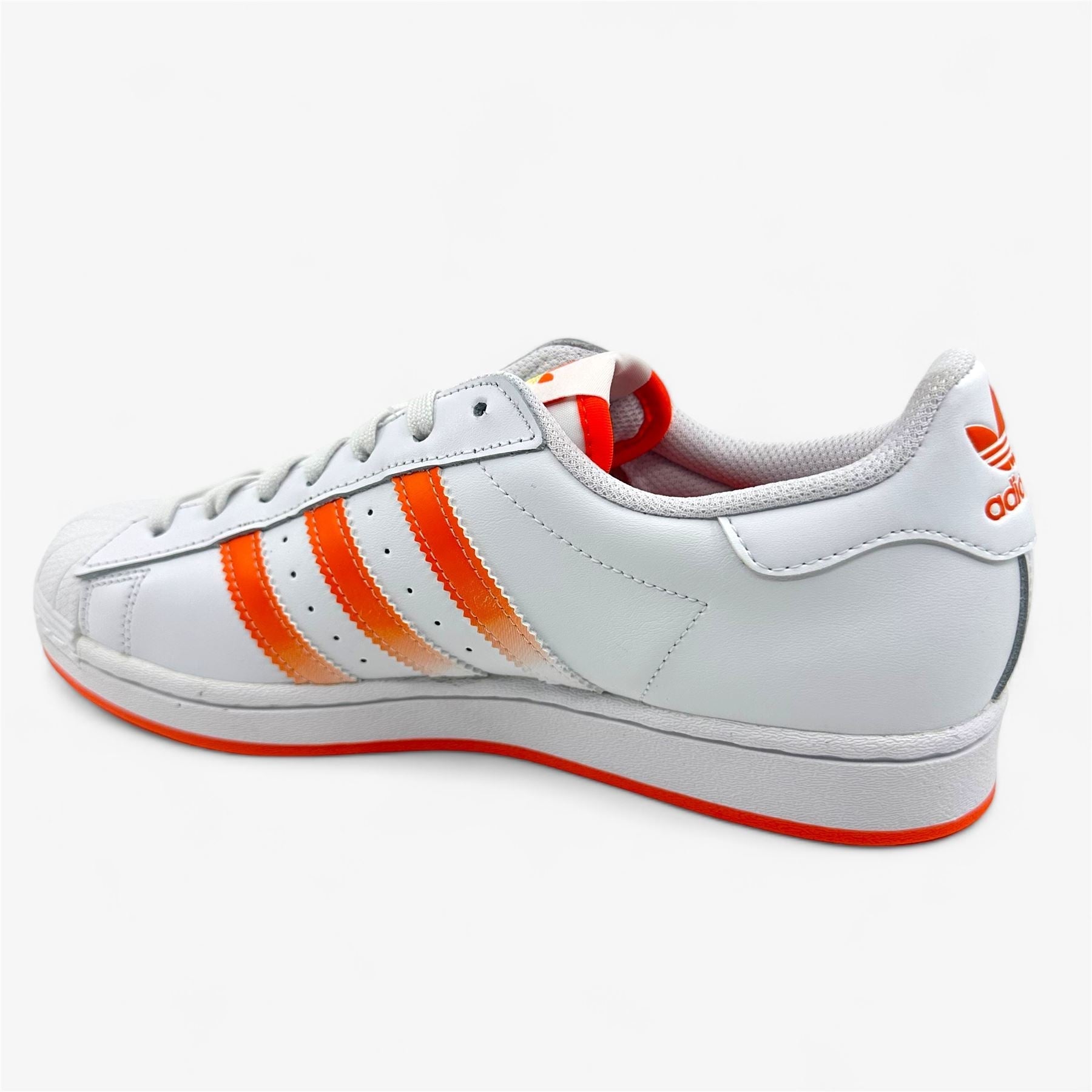Adidas Superstar Y2K White Orange Mens Athletic Sneaker (GZ4748)