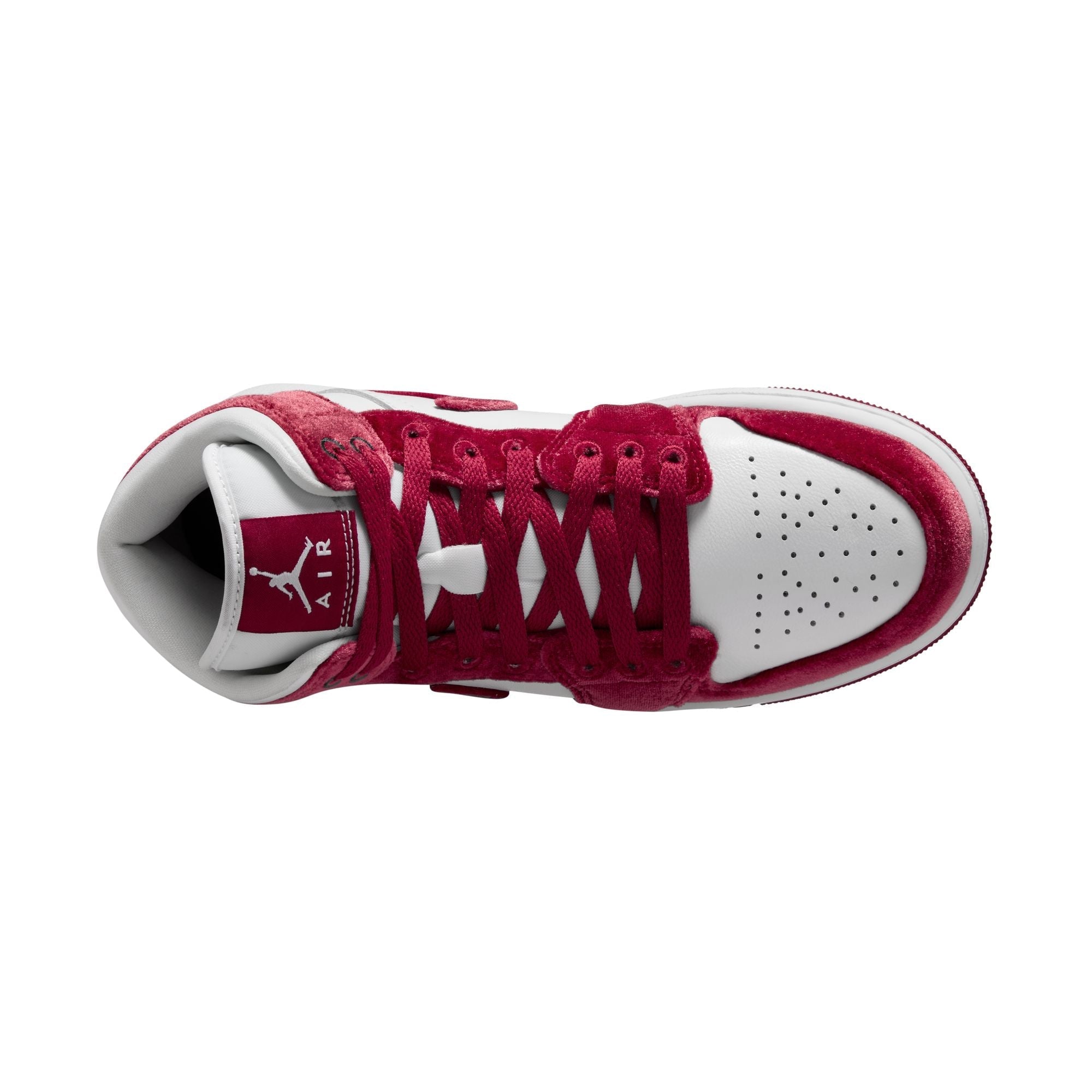 W Air Jordan 1 Mid SE "Red Velvet" - FZ3334-100