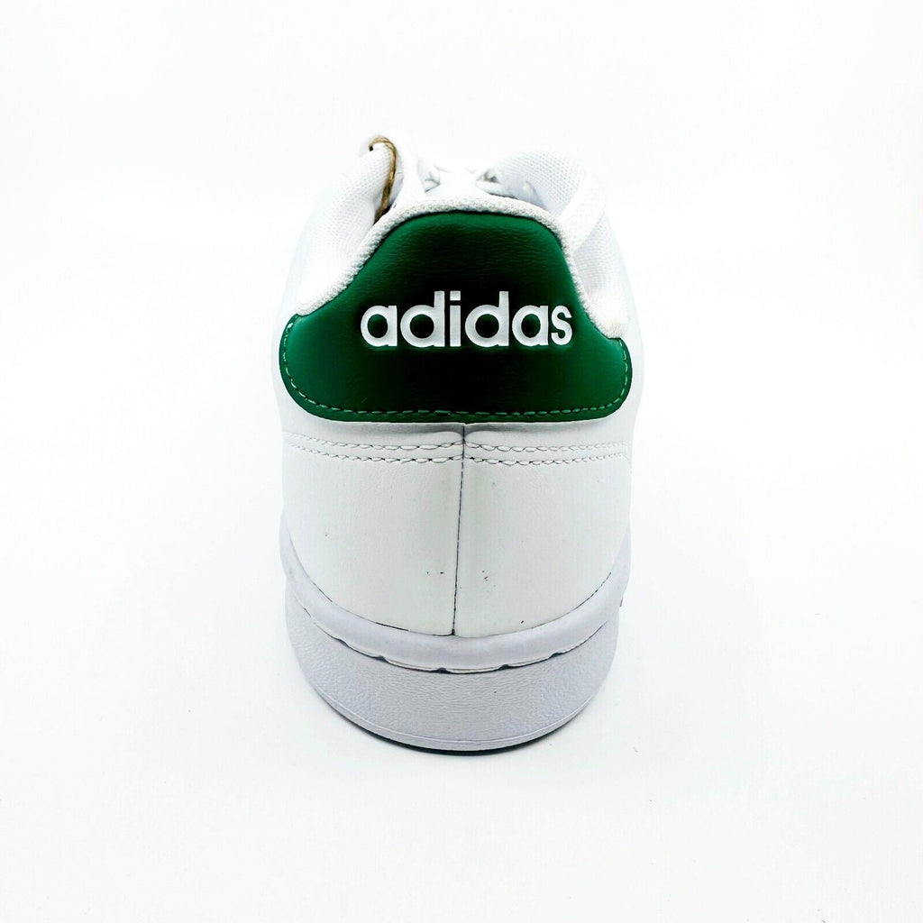 Adidas Advantage White Green Mens Athletic Tennis Sneakers GZ5300