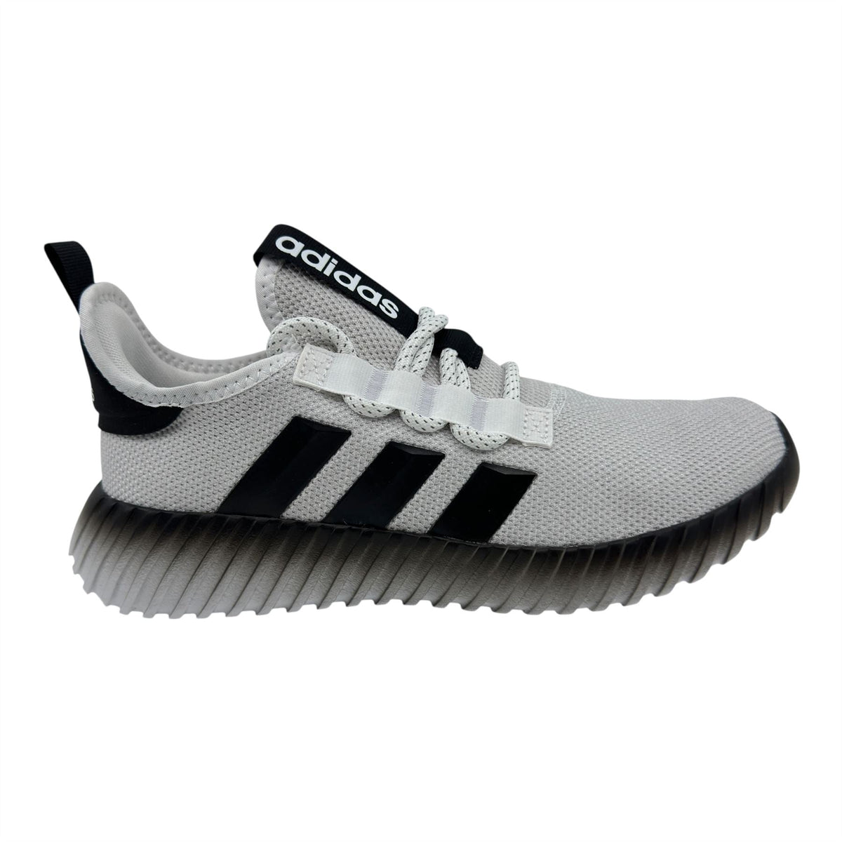 Adidas Kaptir 3.0 White Black Grey Mens Athletic Sneaker (IE6624)
