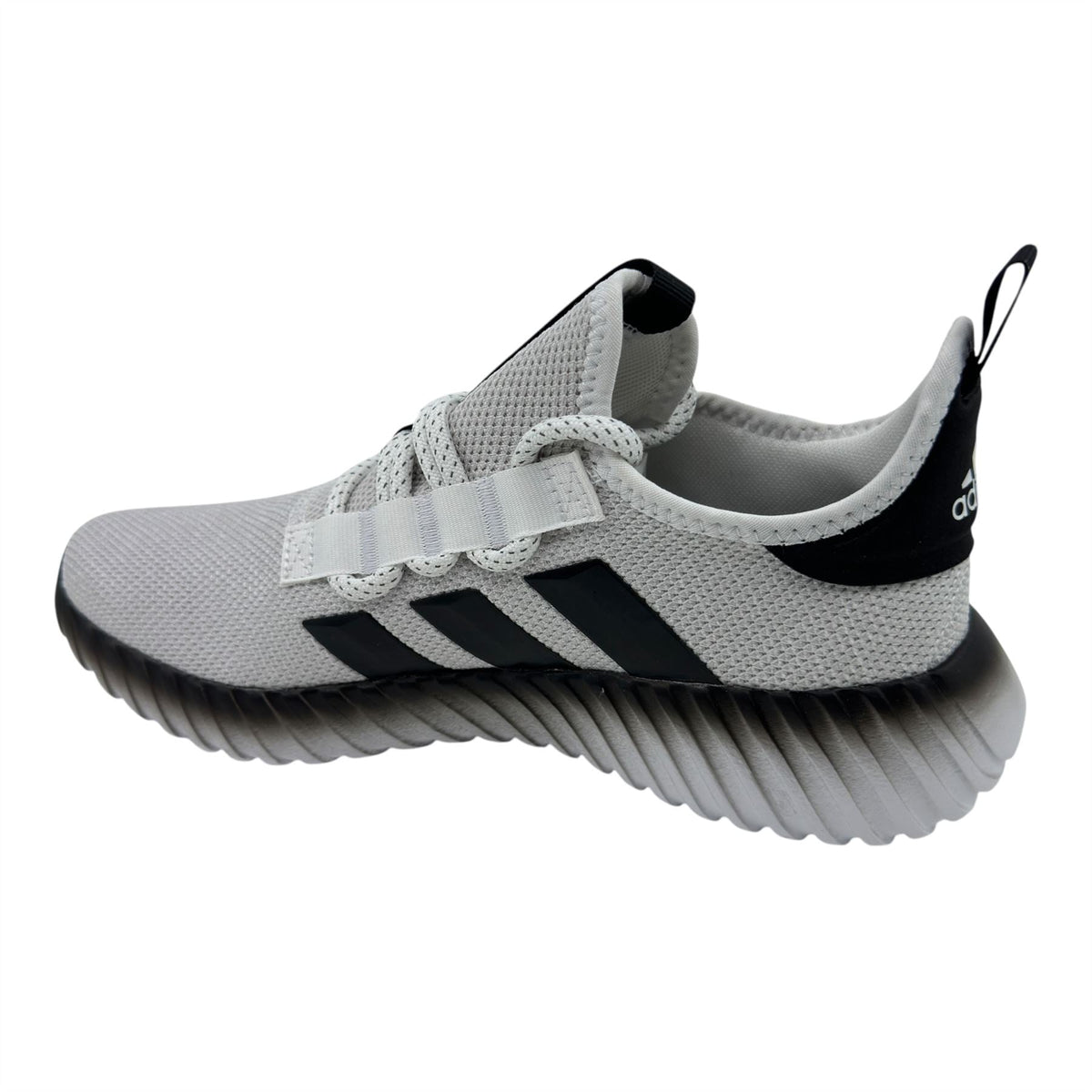 Adidas Kaptir 3.0 White Black Grey Mens Athletic Sneaker (IE6624)