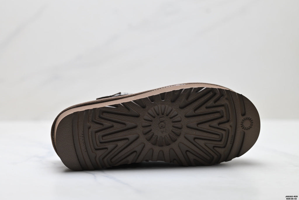 UGG Tazz Shearling Platform Slip-Ons