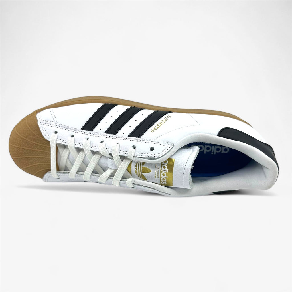 Adidas Superstar ADV White Black Gum Mens Size 11.5 Athletic Sneaker (IE0669)