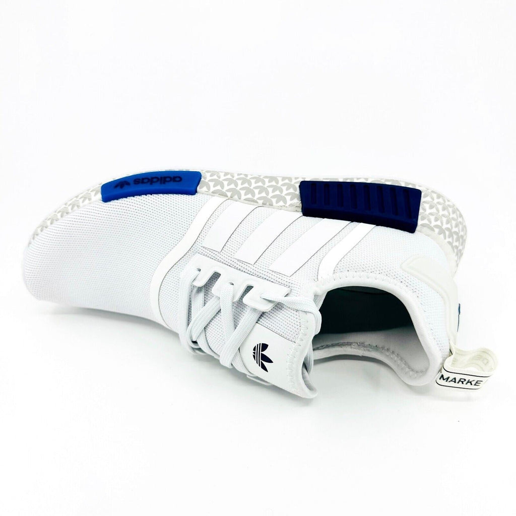 Adidas Originals NMD R1 Cloud White Royal Blue Mens Running Sneakers GY7368