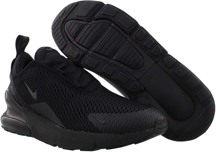 Little Kid's Nike Air Max 270 Black/Black-Black (AO2372 006)