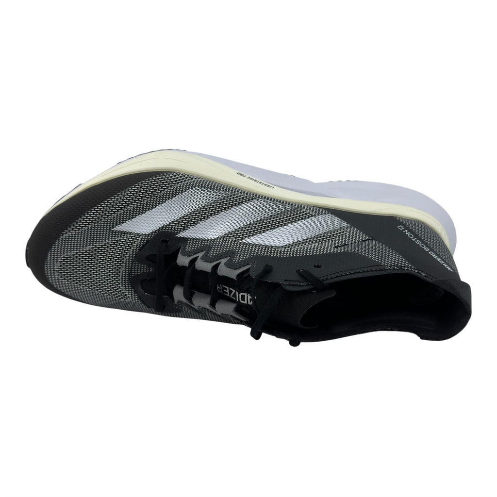 Adidas Adizero Boston 12 Black White Mens Athletic Sneaker (ID4234)