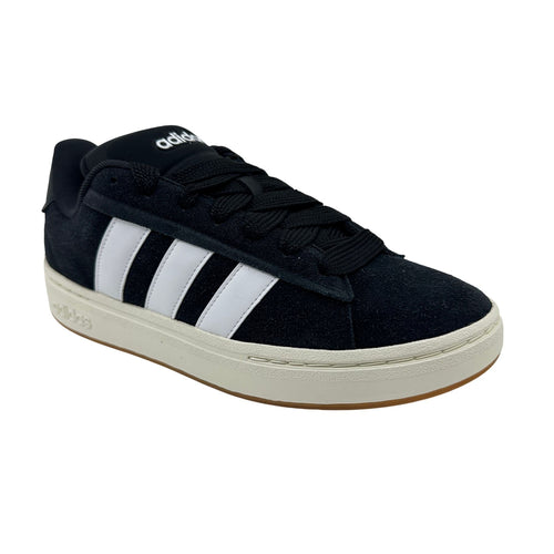 Adidas Grand Court Alpha 00s Black White Gum Mens Athletic Sneaker (JR0543)