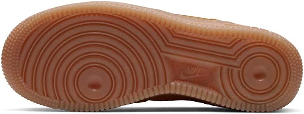 Big Kid's Nike Air Force 1 LV8 Wheat/Wheat-Gum Light Brown (BQ5485 700)