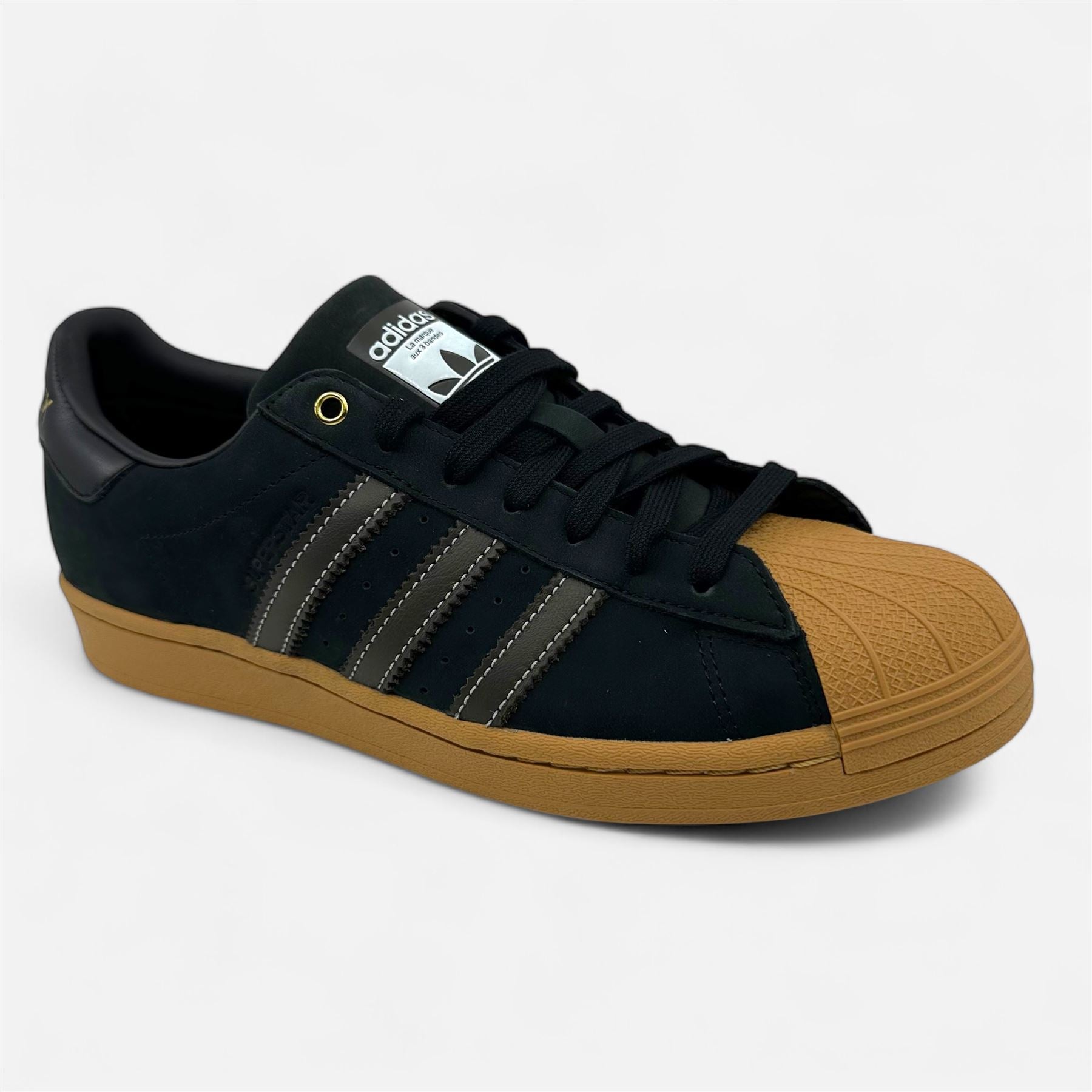 Adidas Superstar GTX Black Gum Mens Athletic Gore-Tex Sneaker (IF6161)