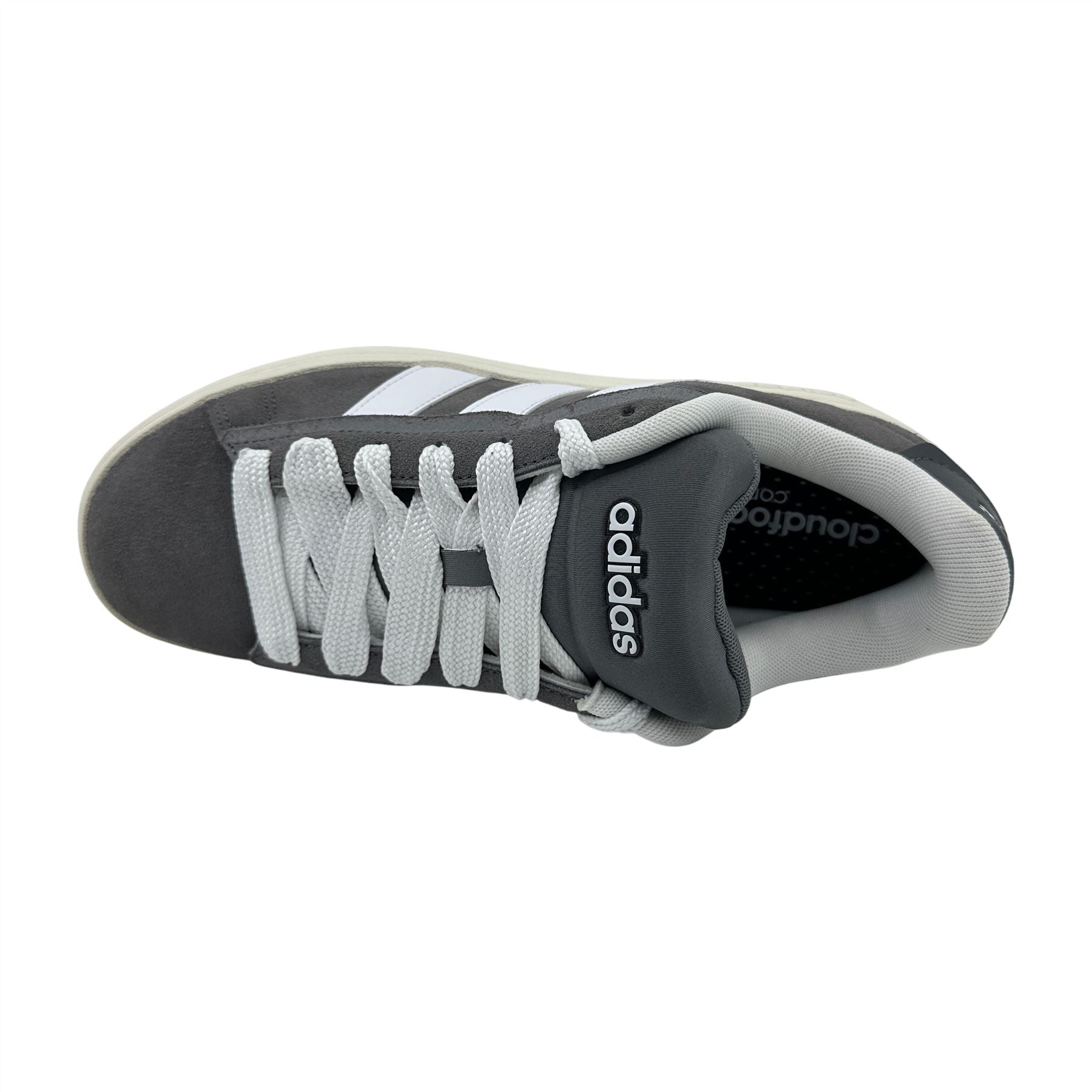 Adidas Grand Court Alpha 00s Grey Cloud White Mens Athletic Sneaker (JR0542)