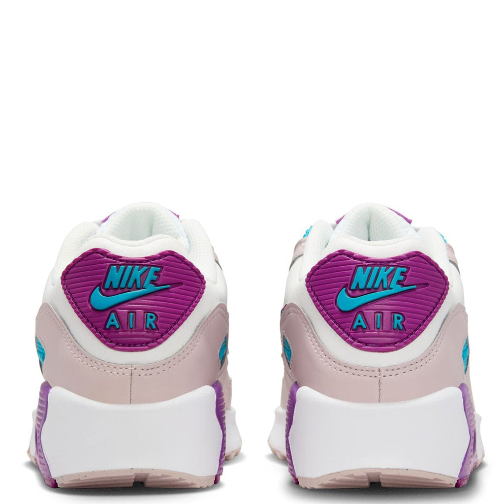 Big Kid's Nike Air Max 90 LTR Summit White/Viotech  (CD6864 126)