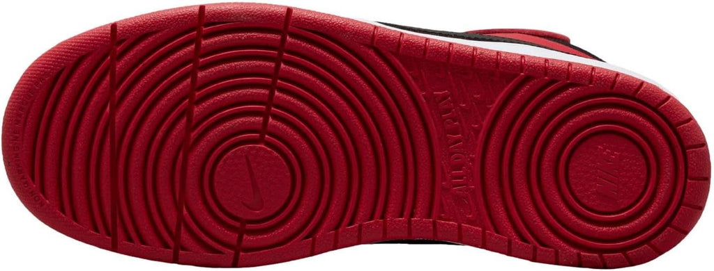 Big Kid's Nike Court Borough Mid 2 University Red/Blk-White (CD7782 602)
