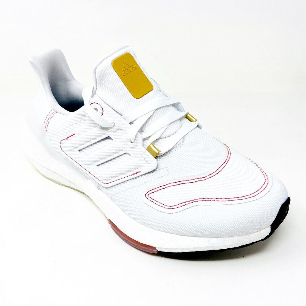 Adidas UltraBoost 22 Cloud White Wonder Red Womens Running Shoes GX9147