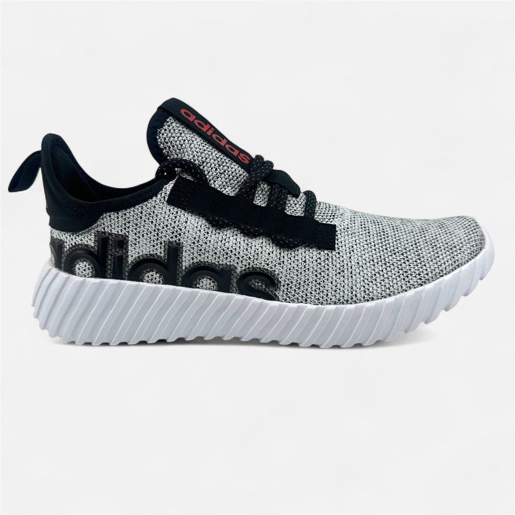 Adidas Kaptir 3.0 White Core Black Scarlet Mens Athletic Sneaker (IH4838)