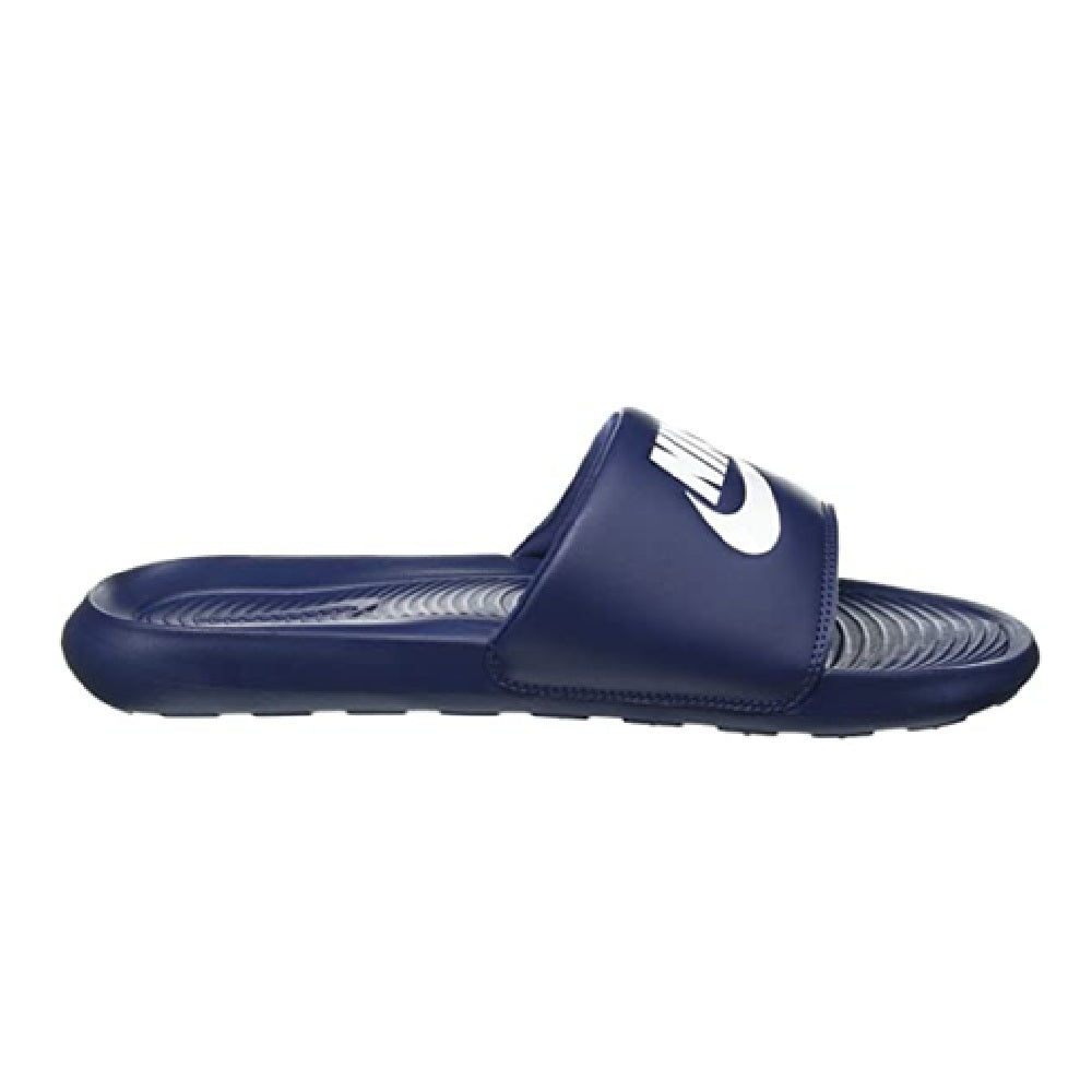 Men's Nike Victori One Slide Midnight Navy/White (CN9675 401)