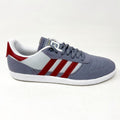 Adidas Originals Copa Skate Gray Red Mens Retro Casual Sneakers C76946