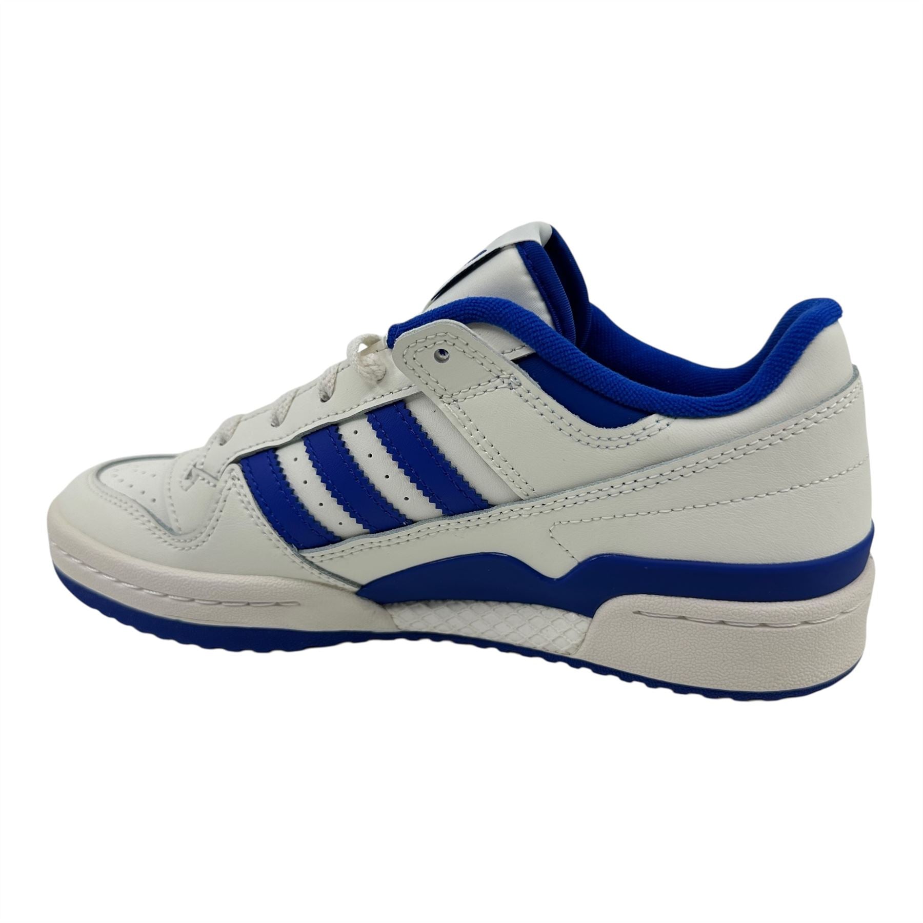 Adidas Forum Low CL White Royal Blue Womens Athletic Sneaker (IH7913)