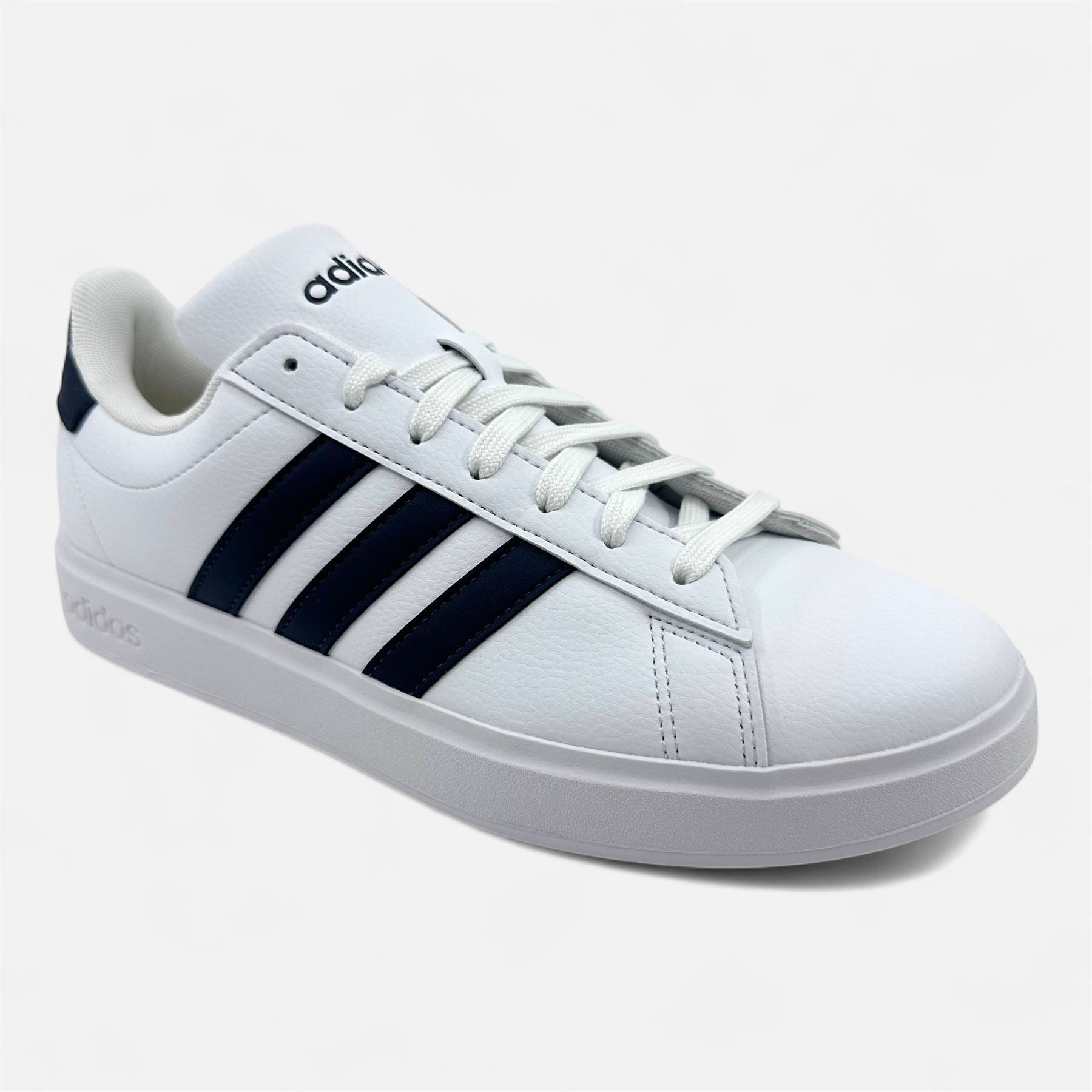 Adidas Grand Court 2.0 White Legend Ink Mens Athletic Sneaker (GW9199)