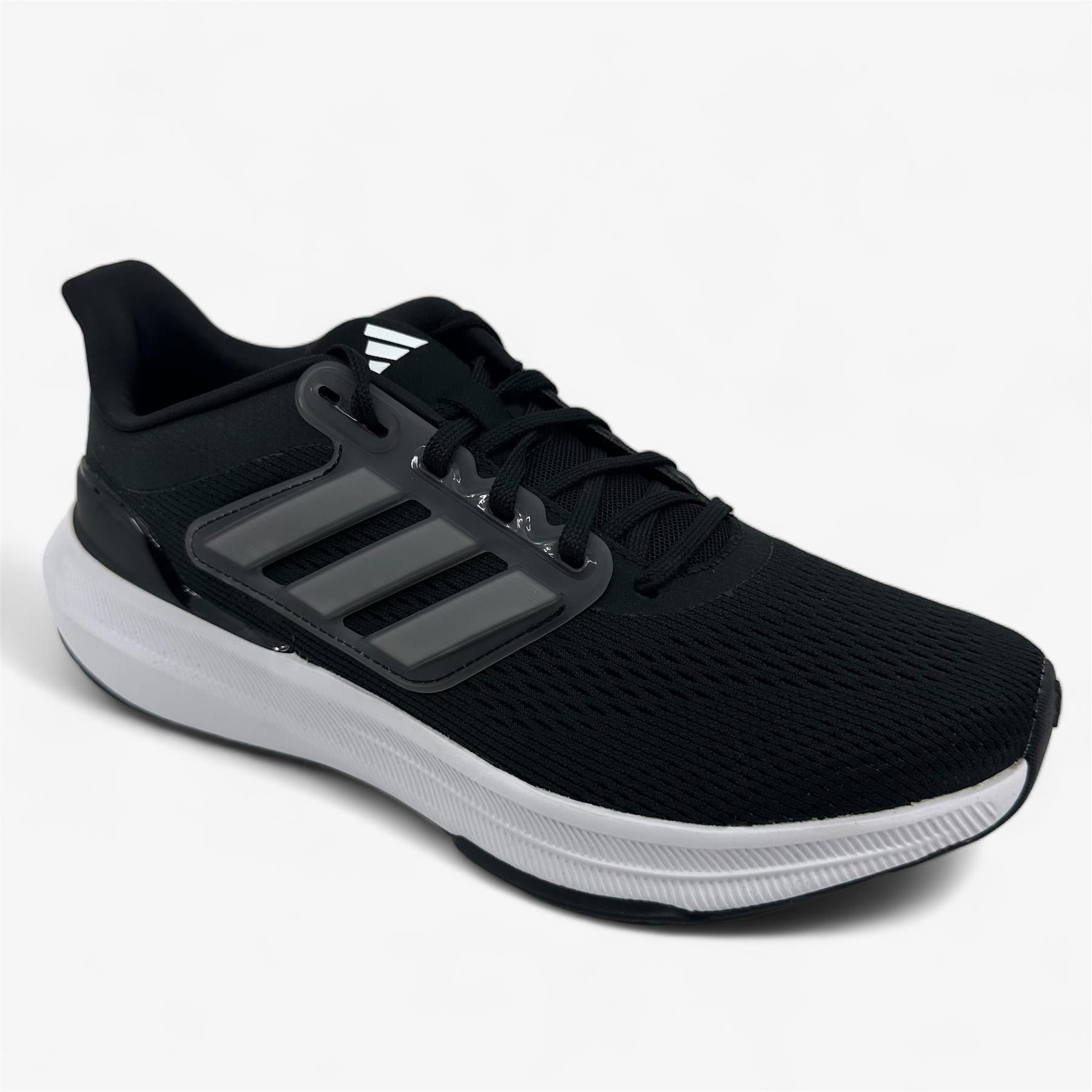 Adidas Ultrabounce Core Black Cloud White Womens Wide Athletic Sneaker (HP6688)